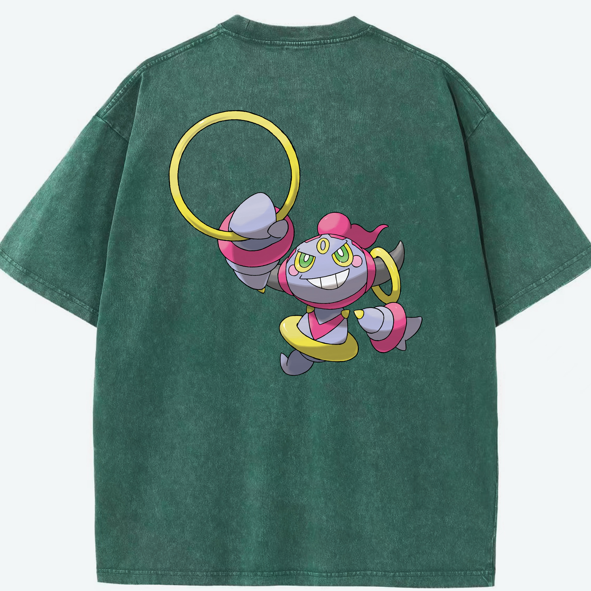 （画像用） ポケットモンスター Pokémon 綿100% ヴィンテージ風 半袖Tシャツ（背面プリント）